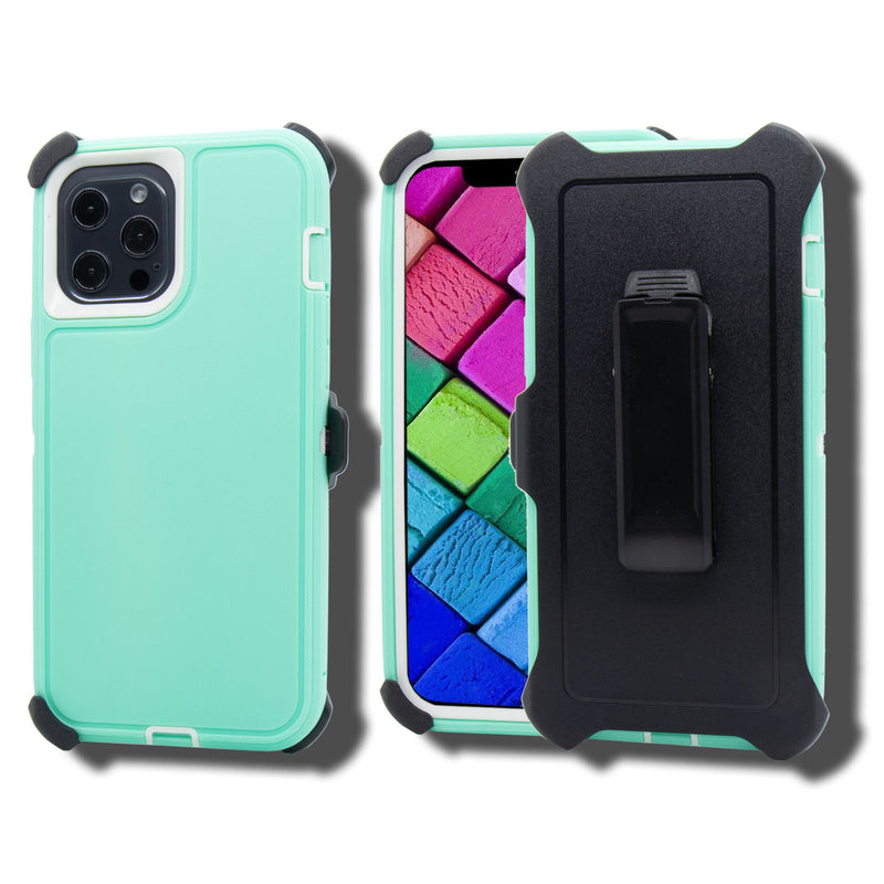 Shockproof Case for Apple iPhone 12 6.1" Mint Cover Clip Rugged Heavy Duty