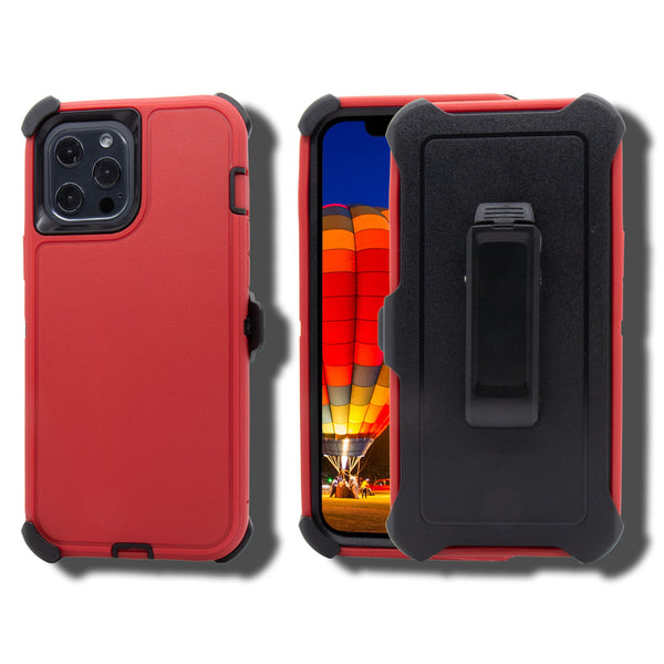 Shockproof Case for Apple iPhone 12 Pro Max 6.7" Cover Clip Rugged Heavy Duty