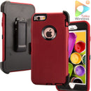 Shockproof Case for Apple iPhone 7 Plus 7+ 8+ Cover Clip Rugged Heavy Duty