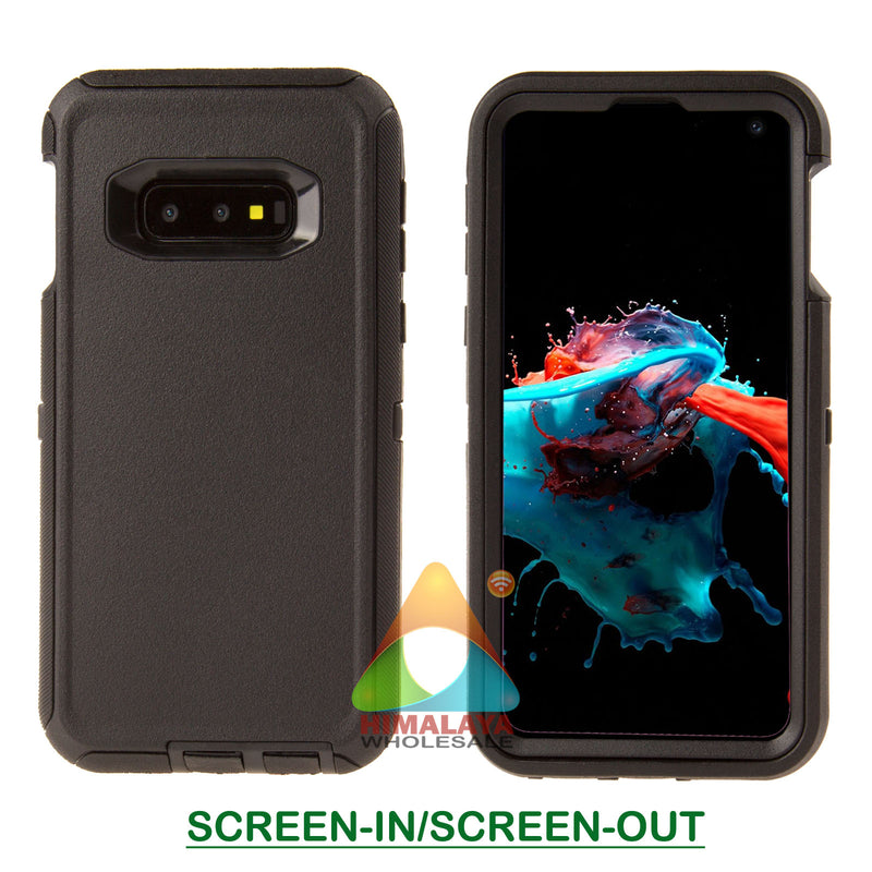 Shockproof Case for Samsung Galaxy S10e Cover Clip Rugged Heavy Duty