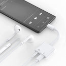 Charger and Headphone 2 in 1 Type C to 3.5mm Aux Audio Cable Cord Adapter