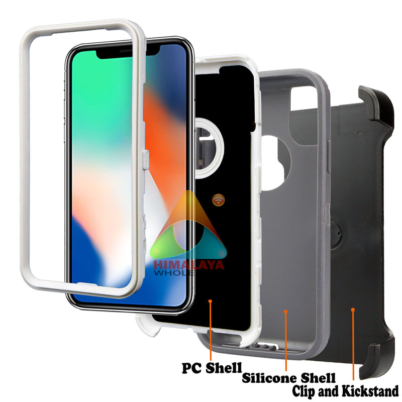 Shockproof Case for Apple iPhone XR Cover Clip Rugged Heavy Duty