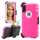 Shockproof Case for Apple iPhone XS Max Cover Clip Rugged Heavy Duty