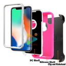 Shockproof Case for Apple iPhone XS Max Cover Clip Rugged Heavy Duty