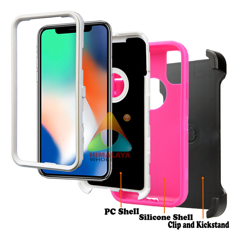 Shockproof Case for Apple iPhone XR Cover Clip Rugged Heavy Duty