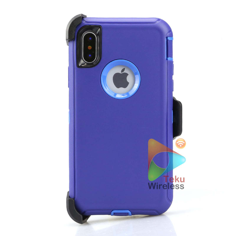 Shockproof Case for Apple iPhone XS Max Cover Clip Rugged Heavy Duty