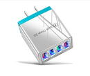 4 USB LED 3.1A Fast Power Adapter AC Home Travel Wall Charger Block