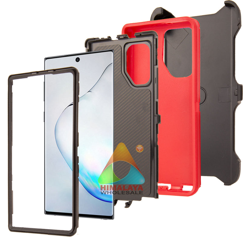 For Samsung Galaxy Note 10 Shockproof Case Cover Clip Rugged Heavy Duty