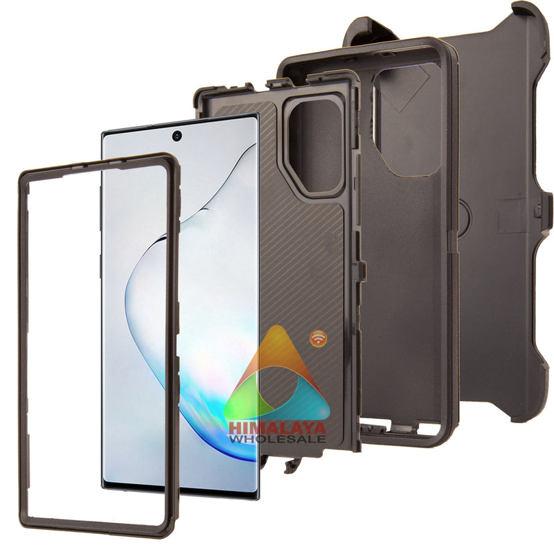 For Samsung Galaxy Note 10 Shockproof Case Cover Clip Rugged Heavy Duty