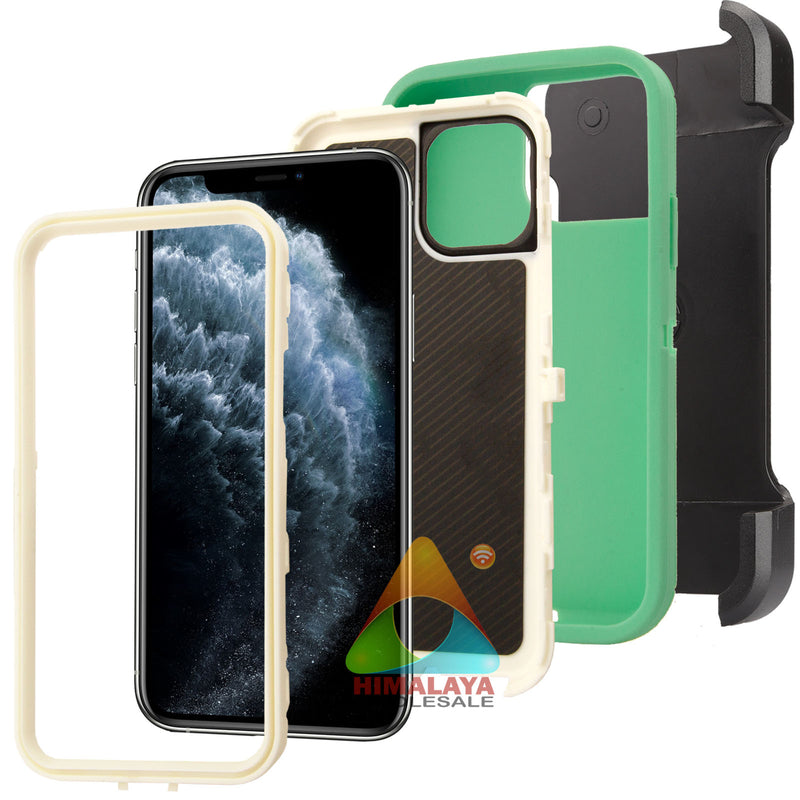 Shockproof Case for Apple iPhone 11 Pro Max 6.5" Cover Clip Rugged Heavy Duty