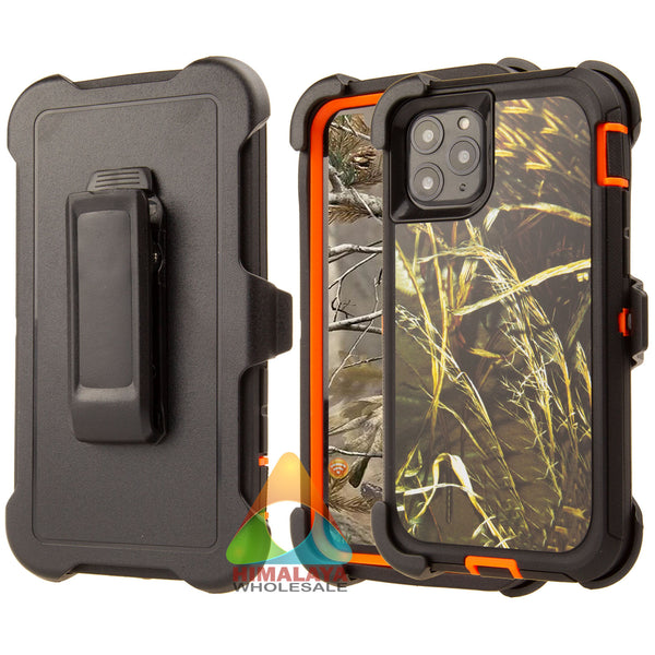 Shockproof Case for Apple iPhone 11 Pro 5.8 ' Camouflage Clip Cover Rugged Heavy