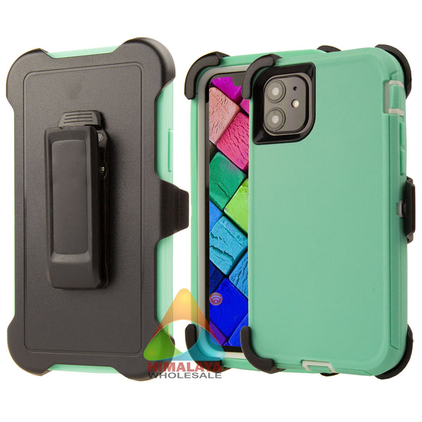 Shockproof Case for Apple iPhone 11 6.1" Mint Cover Clip Rugged Heavy Duty