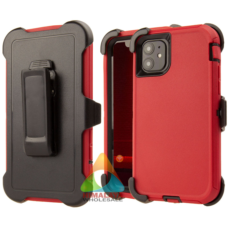 Shockproof Case for Apple iPhone 11 6.1" Cover Clip Rugged Heavy Duty