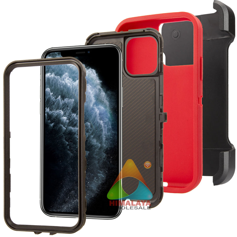 Shockproof Case for Apple iPhone 11 6.1" Cover Clip Rugged Heavy Duty