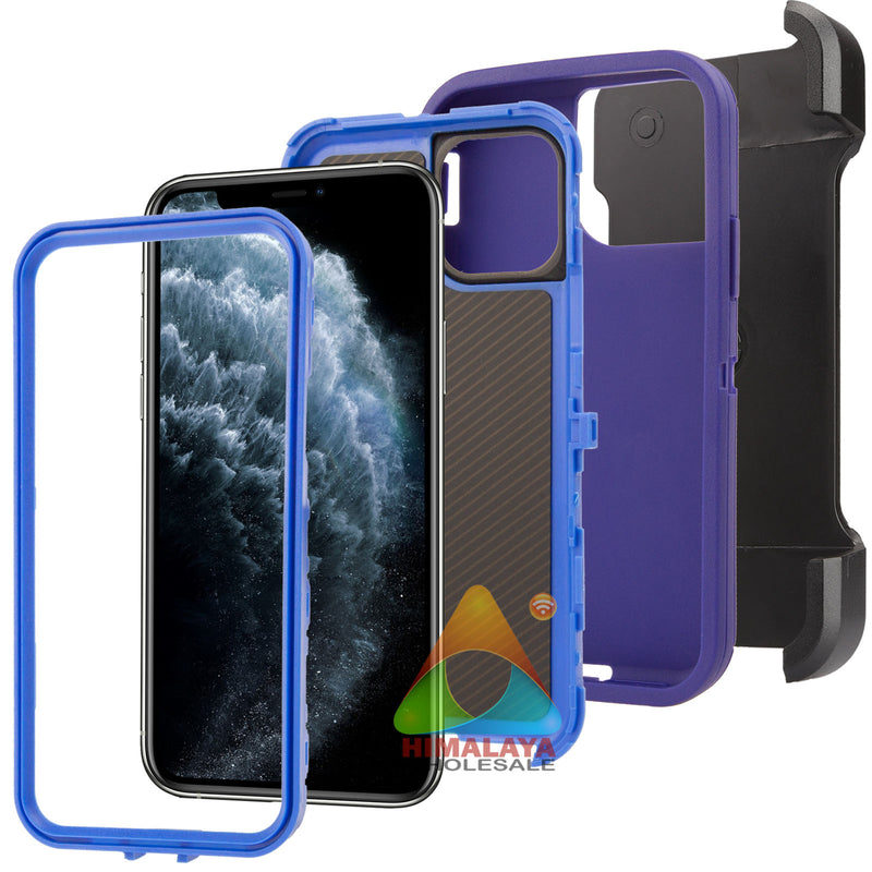 Shockproof Case for Apple iPhone 11 6.1 ' Cover Clip Rugged Heavy Duty