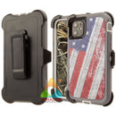 Shockproof Case for Apple iPhone 11 6.1 ' Camouflage Clip Cover Rugged Heavy