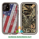 Shockproof Case for Apple iPhone 11 6.1 ' Camouflage Clip Cover Rugged Heavy