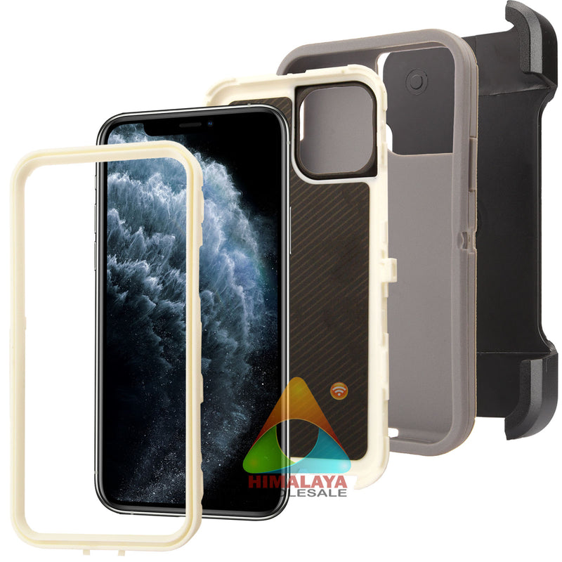 Shockproof Case for Apple iPhone 11 Pro 5.8 " Camouflage Clip Cover Rugged Heavy