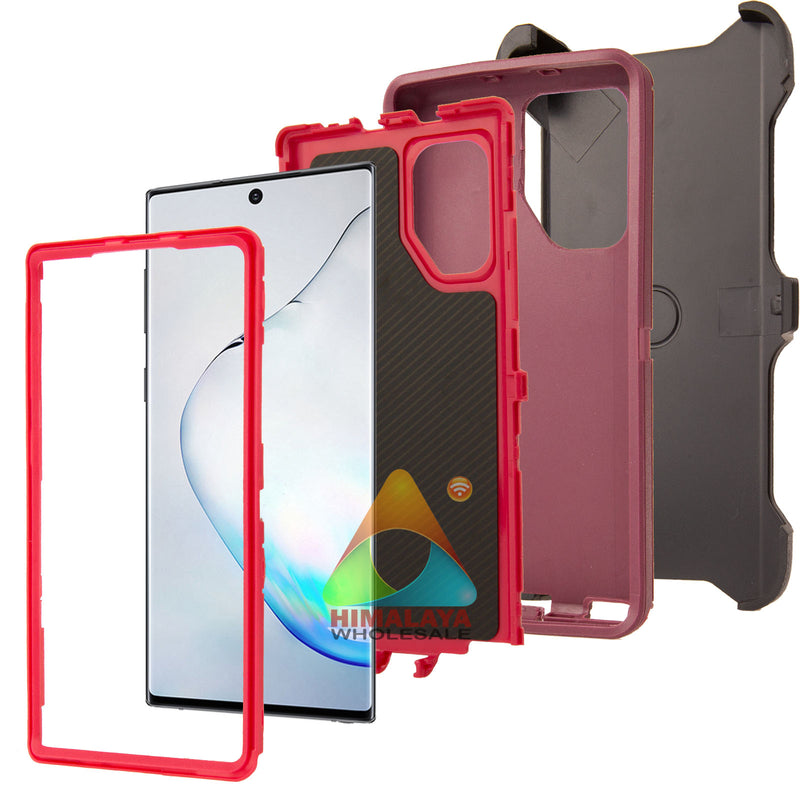 For Samsung Galaxy Note 10 Shockproof Case Cover Clip Rugged Heavy Duty