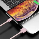 10 Feet Compatible Phone Cable Nylon Braided Fast Charging USB Cord Replcement for iPhone