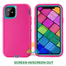 Shockproof Case for Apple iPhone 11 6.1 ' Cover Clip Rugged Heavy Duty