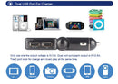Car Bluetooth Receiver FM Radio Transmitter Charger Music Player
