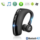 Bluetooth Headset V4.2 Stereo Wireless Trucker Business Work V9 Earphone