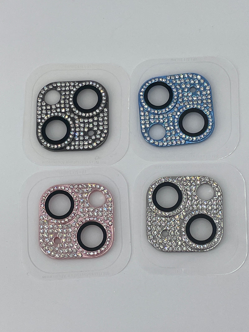 Bling Luxury Glitter Diamond Back Camera lens protector For iphone 13/ 13 Mini