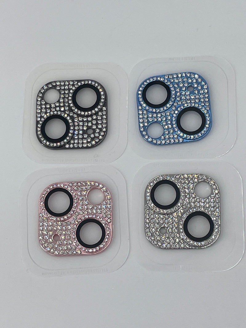 Bling Luxury Glitter Diamond Back Camera lens protector For iphone 14/ 14 Plus