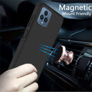 For T-mobile Revvl 6 Strong Hybrid Case (Magnet Mount Friendly)