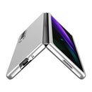 For Samsung Galaxy Z Fold 4 Snap On Premium Matte Finish Case Cover - Silver