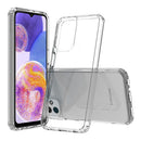 For Samsung A23 5G Clear Transparent Hybrid Case Cover - Clear PC + Clear TPU