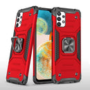 For Samsung A23 5G Armor Magnetic Case Hybrid Metal Ring Stand Red