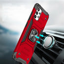 For Samsung A23 5G Armor Magnetic Case Hybrid Metal Ring Stand Red