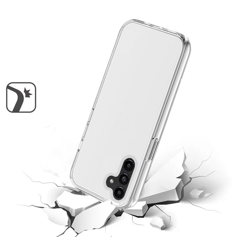 Heavy Duty 3mm Thick Clear Hard Shockproof Case Cover for Samsung A14 5G