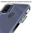 Clear Hard Acrylic 2.0mm Thick Shockproof Case for Motorola Moto G pure/ G Power 2022 G Play (2023)