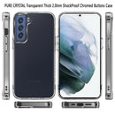 Clear Hard Acrylic 2.0mm Thick Shockproof Case Cover for Samsung S22 Ultra
