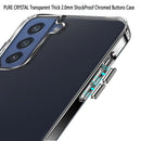 Clear Hard Acrylic 2.0mm Thick Shockproof Case Cover for Samsung S22 Ultra