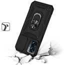 For OnePlus Nord N300 5G Armor Magnetic Case Hybrid Metal Ring Holder Stand