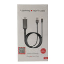 Lightening to HDMI 6ft Cables Adapter Converter Ultra HD 1080P 4k Charging HDTV Video for iPhone iPad