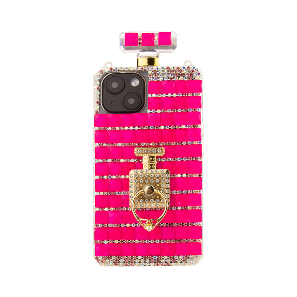 Luxury Perfume Bottle Diamond Bling Sparkly Glitter Case For Apple iPhone 13