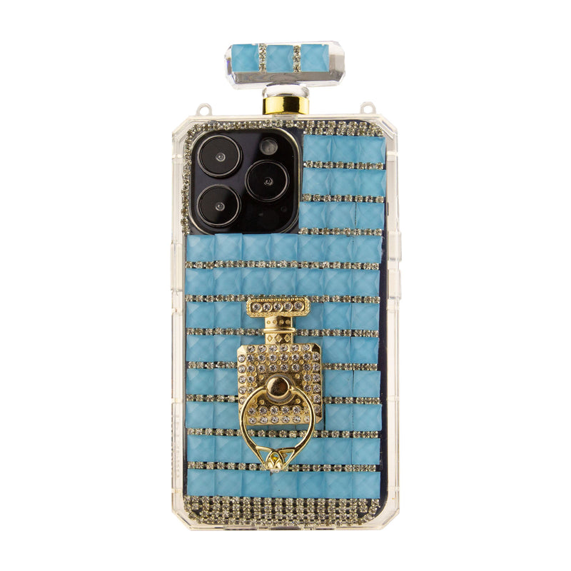Luxury Perfume Bottle Diamond Bling Sparkly Glitter Case For Apple iPhone 13 Pro