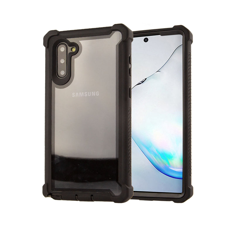 For Samsung Galaxy Note 10 Shockproof Space Case Clear Transparent