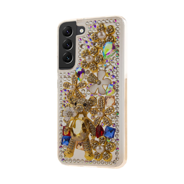 Luxury Diamond Bling Sparkly Glitter Case For Samsung Galaxy S22 + Plus