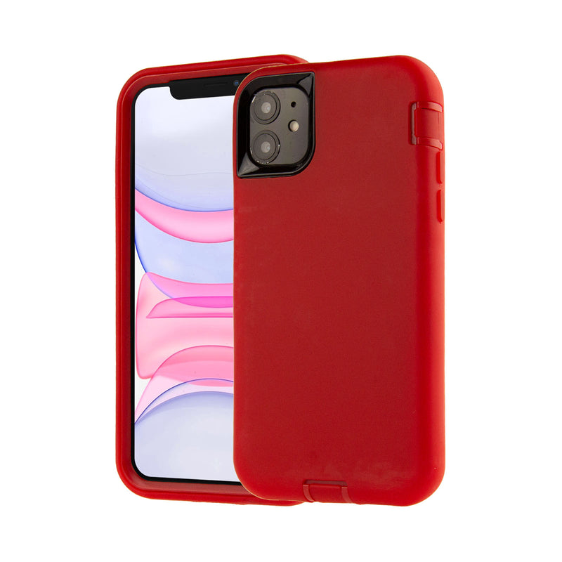Liquid Silicone Shockproof Gel Rubber Case for Apple iPhone 11 (6.1")
