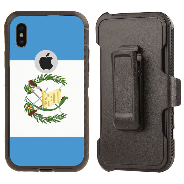 Shockproof Case for Apple iPhone X/XS Guatemala Flag