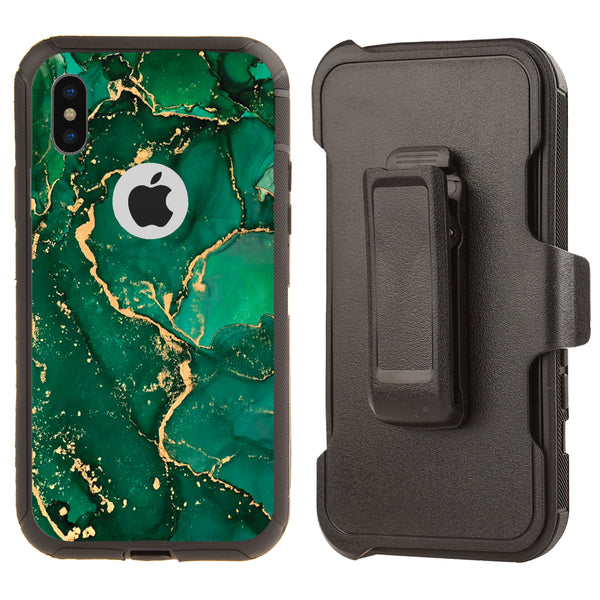 Shockproof Case for Apple iPhone X/XS Emerald