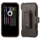 Shockproof Case for Apple iPhone X/XS Multi Thin Line Flag