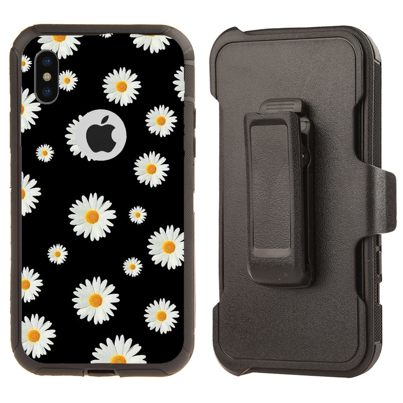 Shockproof Case for Apple iPhone X/XS Daisy