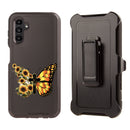 Shockproof Case for Samsung Galaxy A26 Butterfly Cross Sunflower Sun Flower